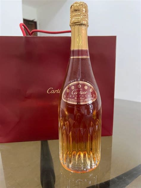 cartier champagne brut rose.